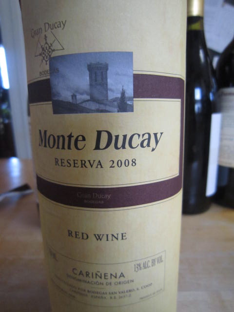 Monte Ducay Reserva 2008 Red Wine